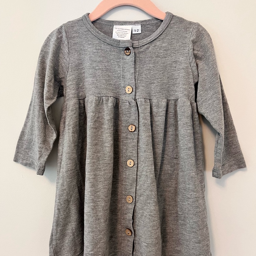 (4 for $20) Tiny Button Apparel dress